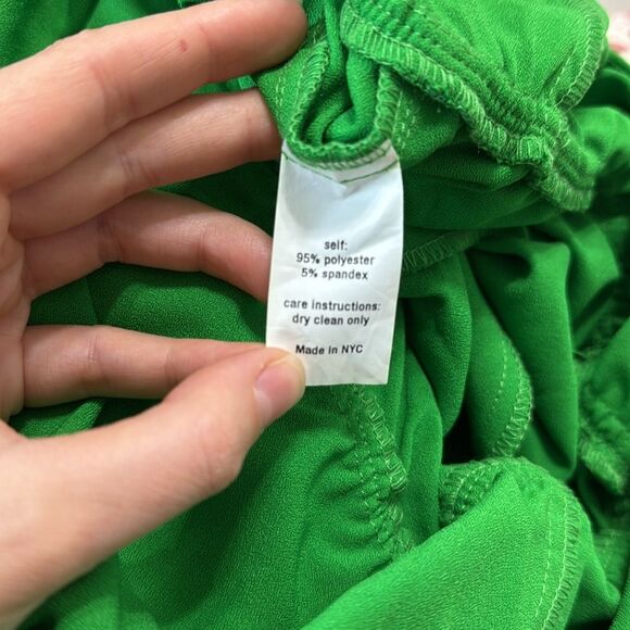 Hutch Zia Green Belted Jumpsuit with Ruffles XS - Picture 7 of 7